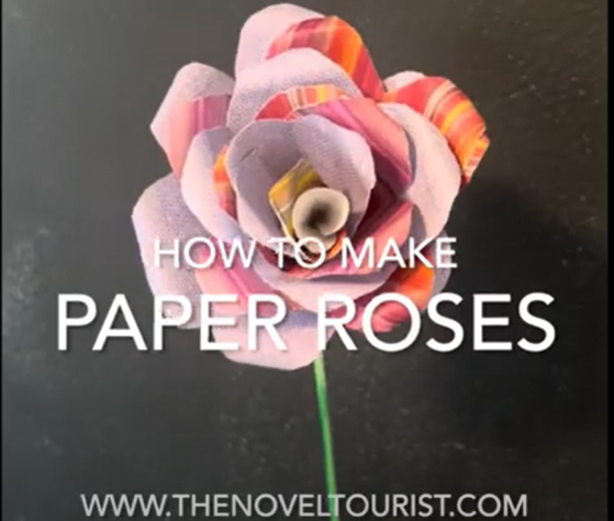 How to Make Beautiful Paper Roses from Book Pages: Step-by-Step Tutorial