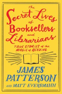 Cover of book Secret Lives of Booksellers and Librarian. Perfect book for a book club tour of a library